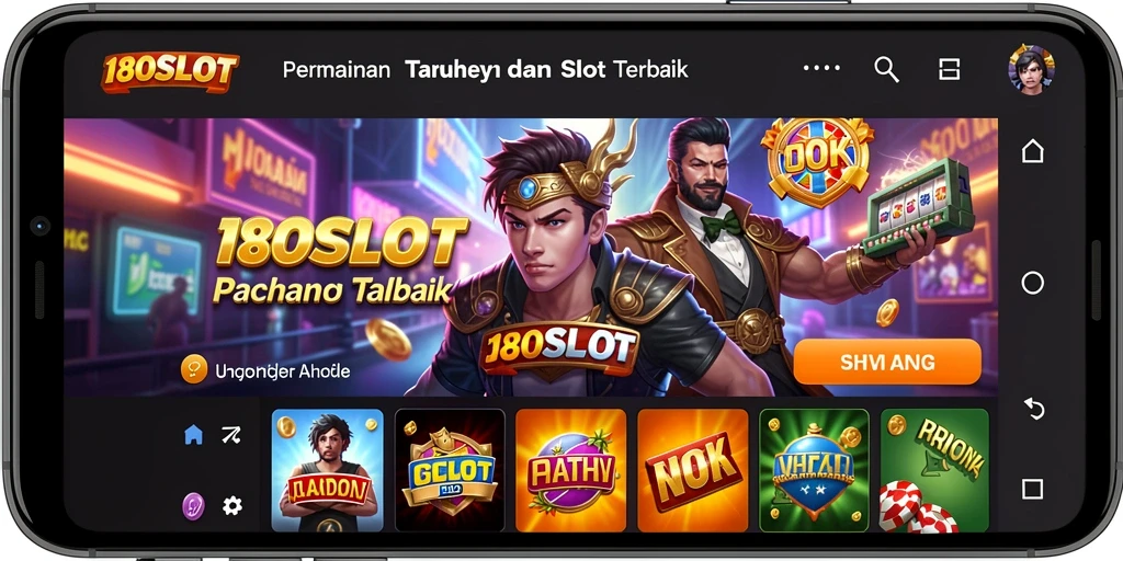 Screenshot gameplay menarik dari 180SLOT, menunjukkan grafis dan fitur interaktif.