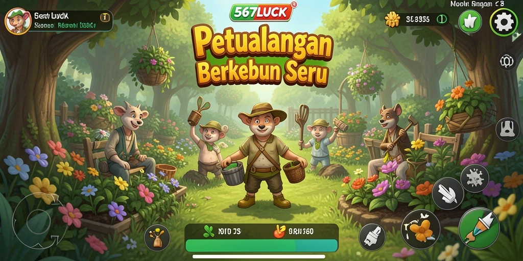 Tampilan gameplay Farming yang mengasyikkan di 567LUCK.