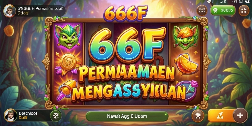 Screenshot gameplay 666F menunjukkan keseruan permainan Slot
