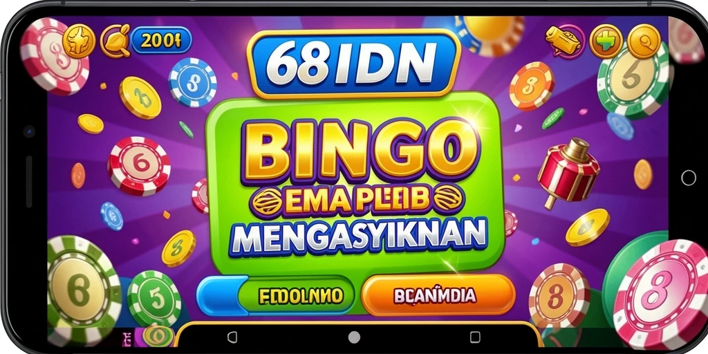 Gameplay menegangkan dalam permainan Bingo 68IDN.