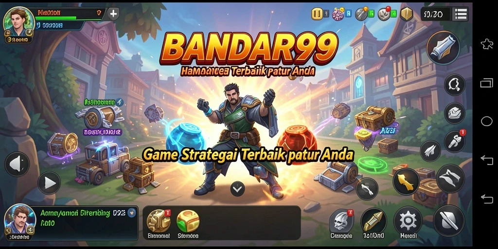Tampilan menarik gameplay BANDAR99 dengan strategi mendalam.