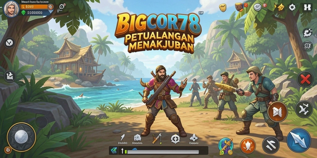 Tangkapan layar menampilkan petualangan menarik di dunia terbuka.