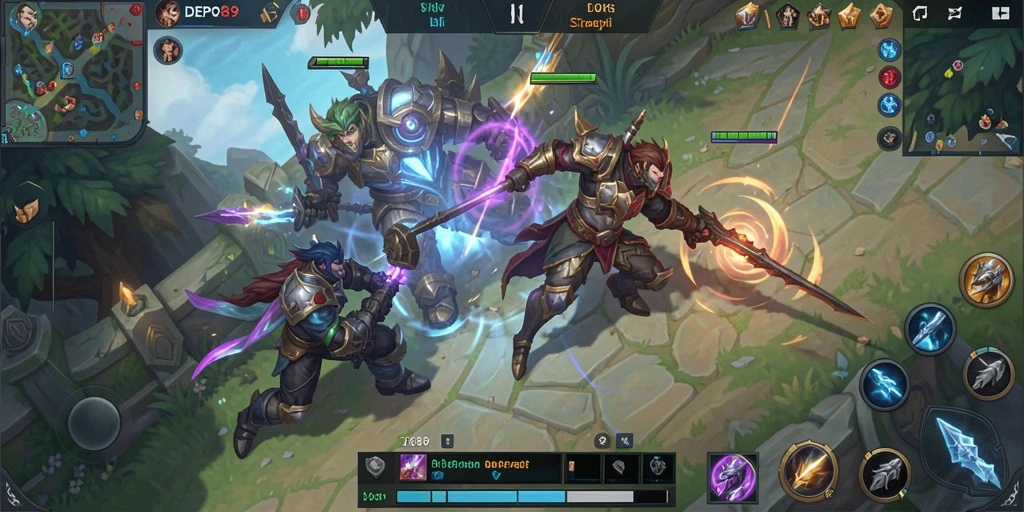 Tampilan gameplay seru dan penuh aksi di DEPO89.
