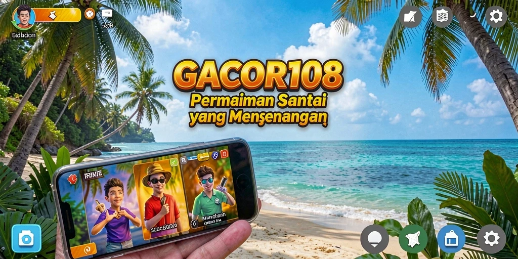 Screenshot dari gameplay menarik GACOR108 yang penuh warna.