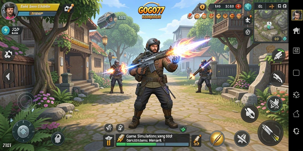 Tampilan menarik dari gameplay GOGO77 yang interaktif.