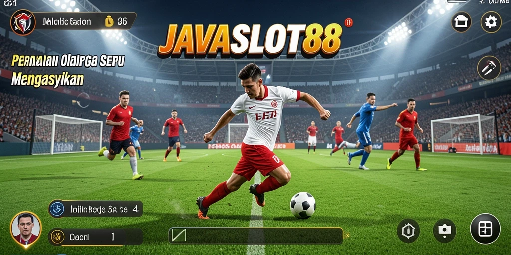 Screenshot utama menunjukkan gameplay seru di JAVASLOT88.