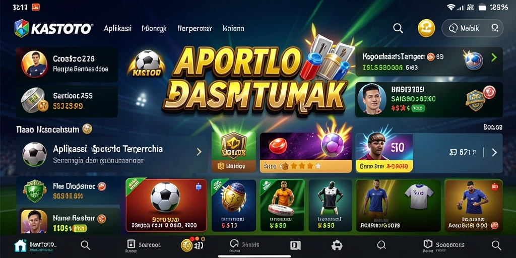 Tampilan gameplay KASTOTO yang menarik dalam taruhan Sportsbook.