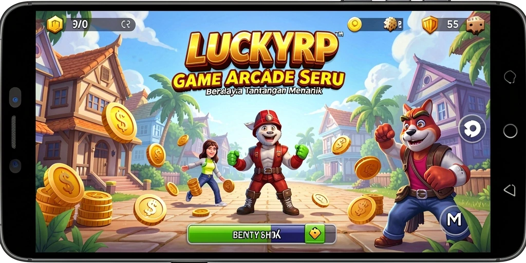 Gameplay seru dengan tantangan menarik di LUCKYRP.