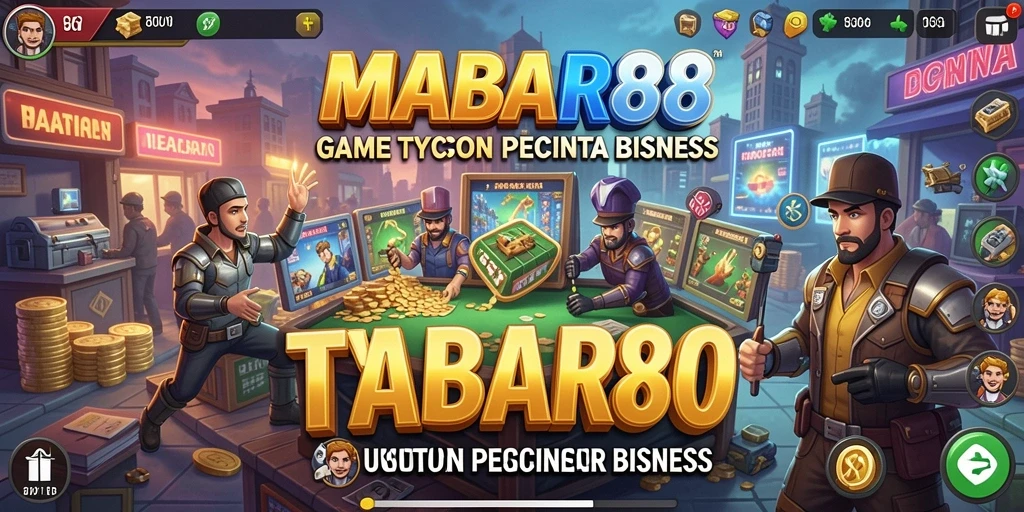 Tampilan permainan MABAR88 yang menarik dengan elemen Tycoon.
