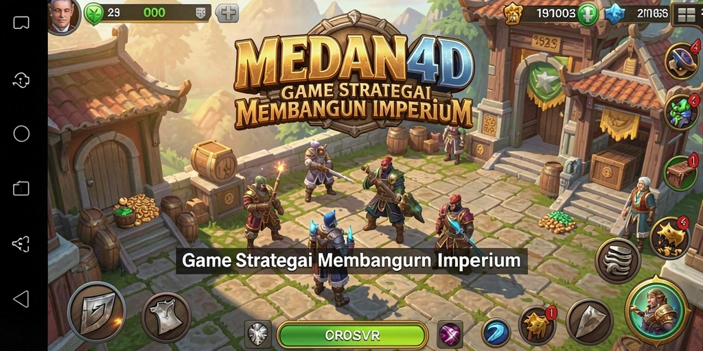 Gameplay seru dan strategis MEDAN4D dalam aksi.