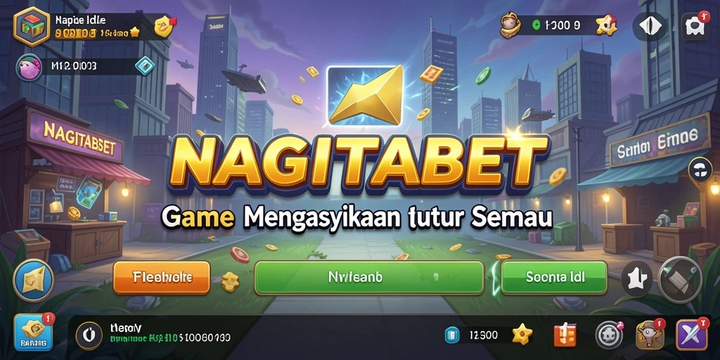 Tampilan gameplay NAGITABET yang menarik dan interaktif.