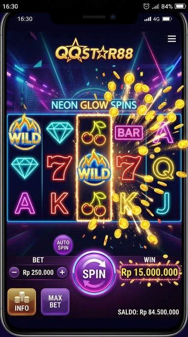 Tampilan antarmuka pengguna qqstar88 yang intuitif dan menarik.